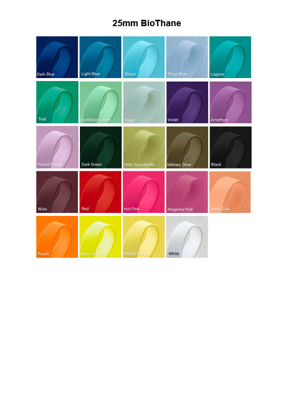 BioThane Adjustable Collar 19mm and 25mm (Standard or E-collar version)