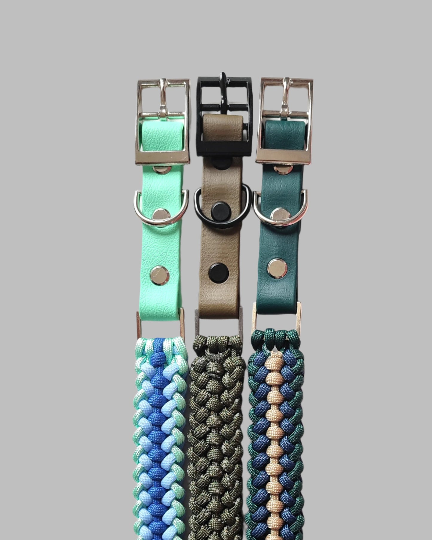 Paracord and BioThane Collar - Standard Collar and E-collar Versions