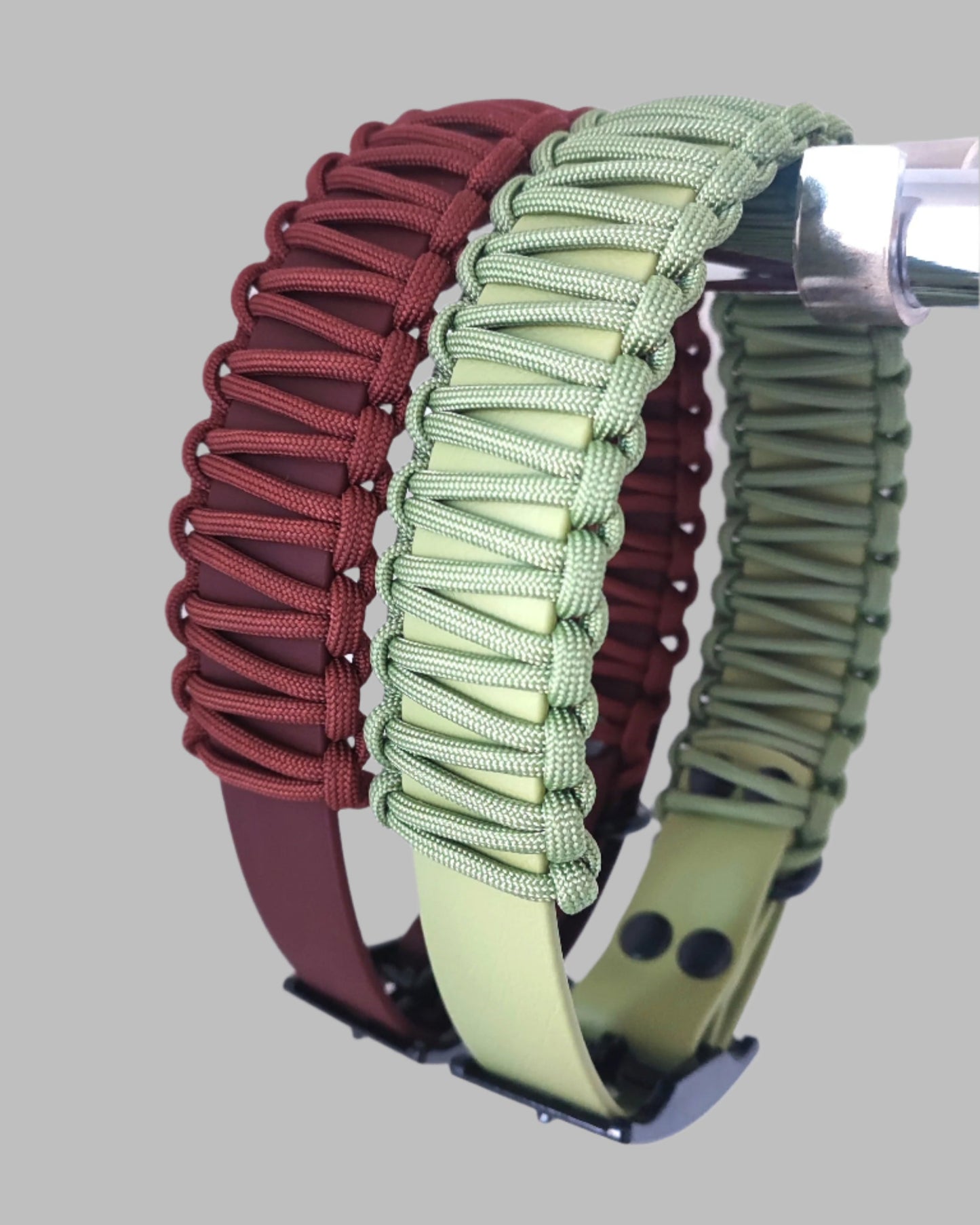 BioThane and Paracord Dog Collar