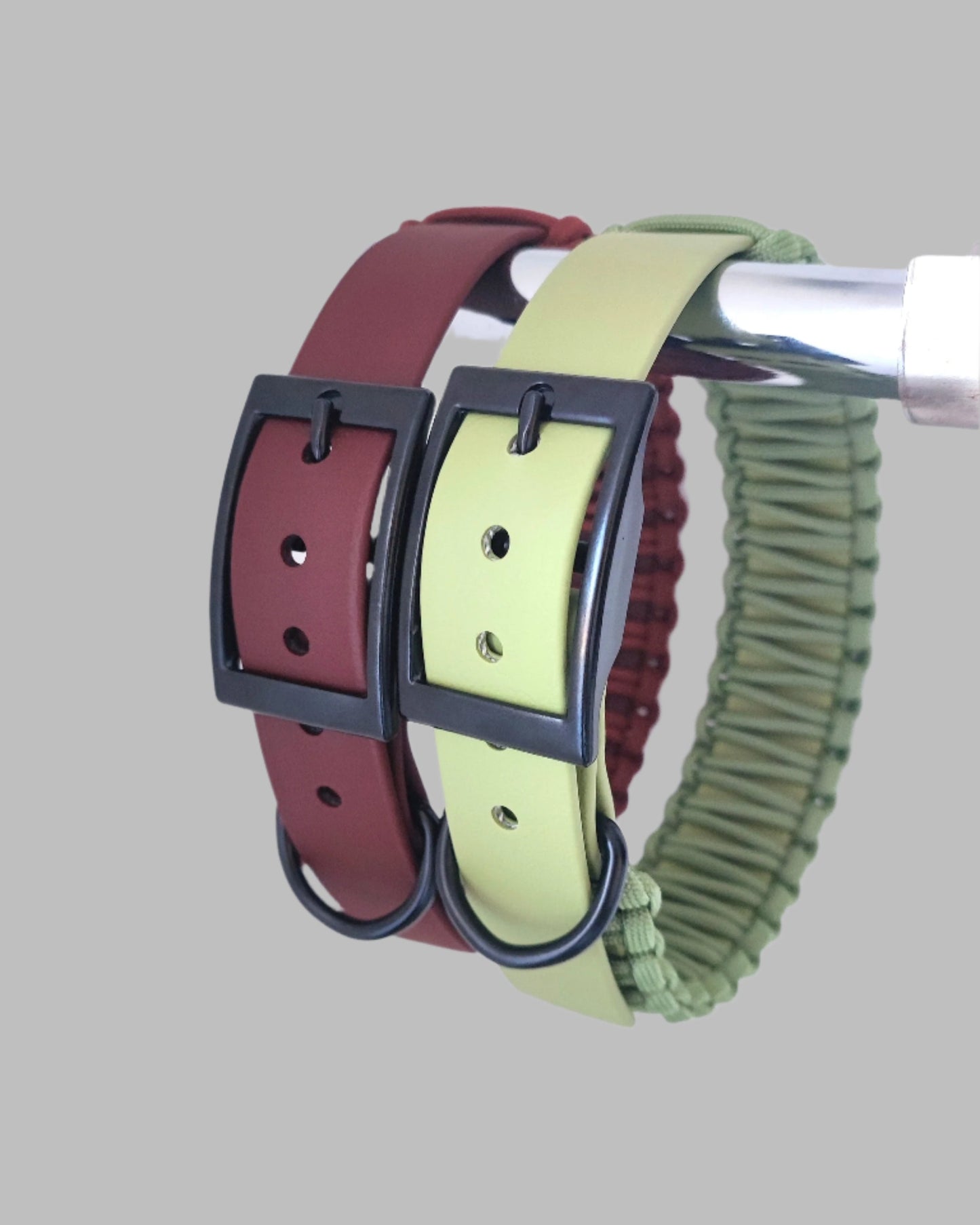 BioThane and Paracord Dog Collar