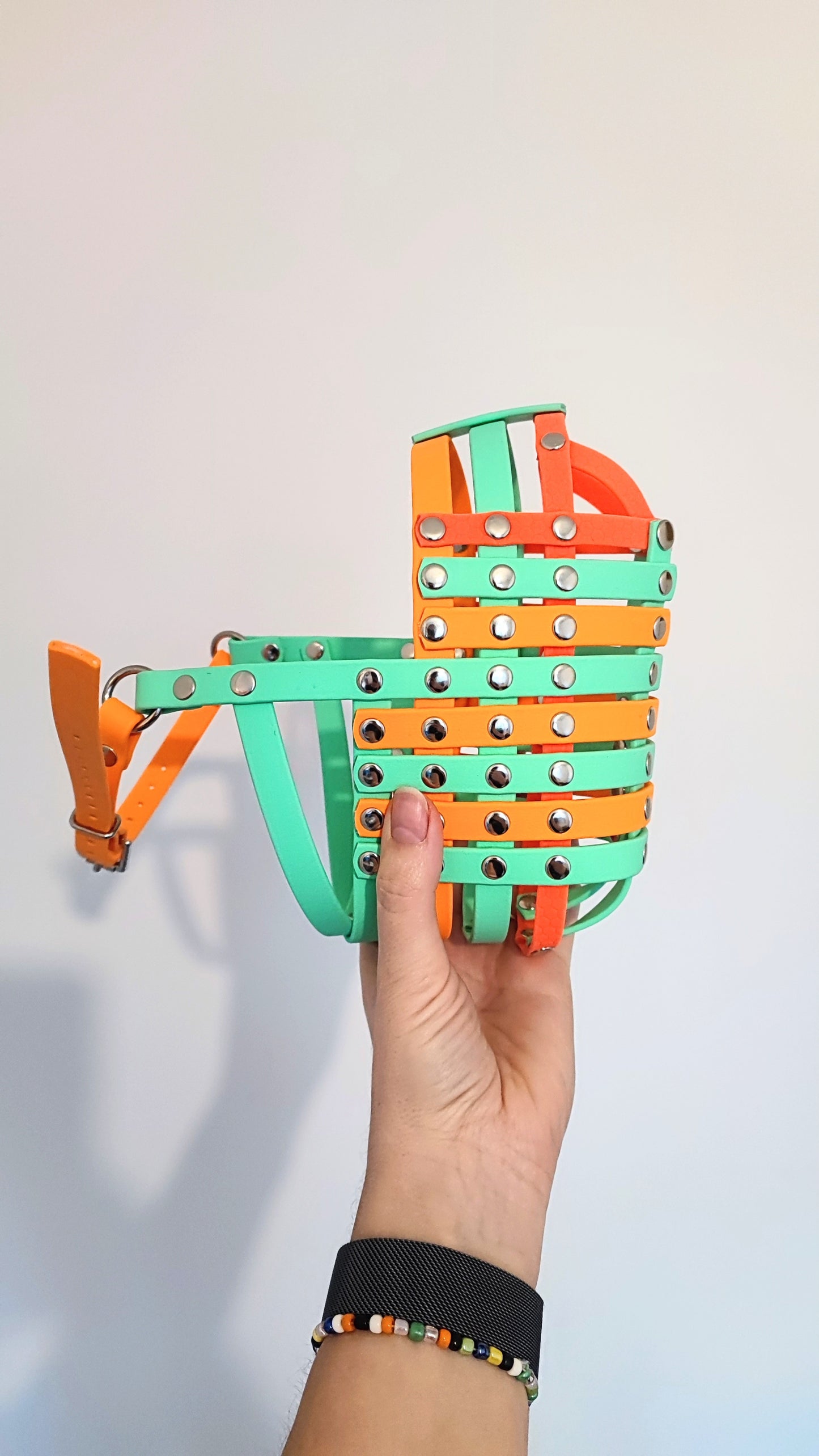 SCAVENGER type BioThane or Hexa Webbing Muzzle