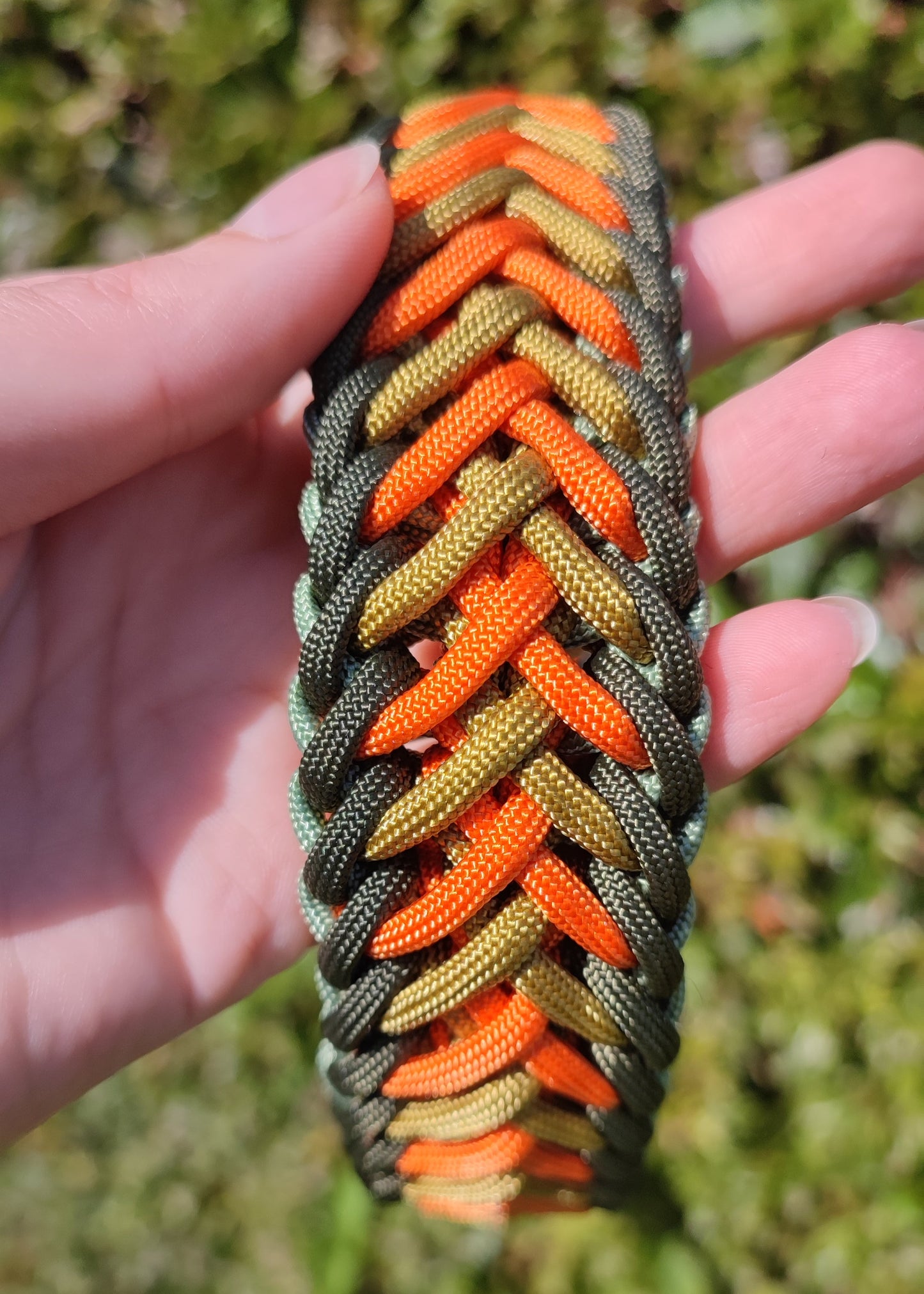 Paracord and BioThane Collar - Adjustable