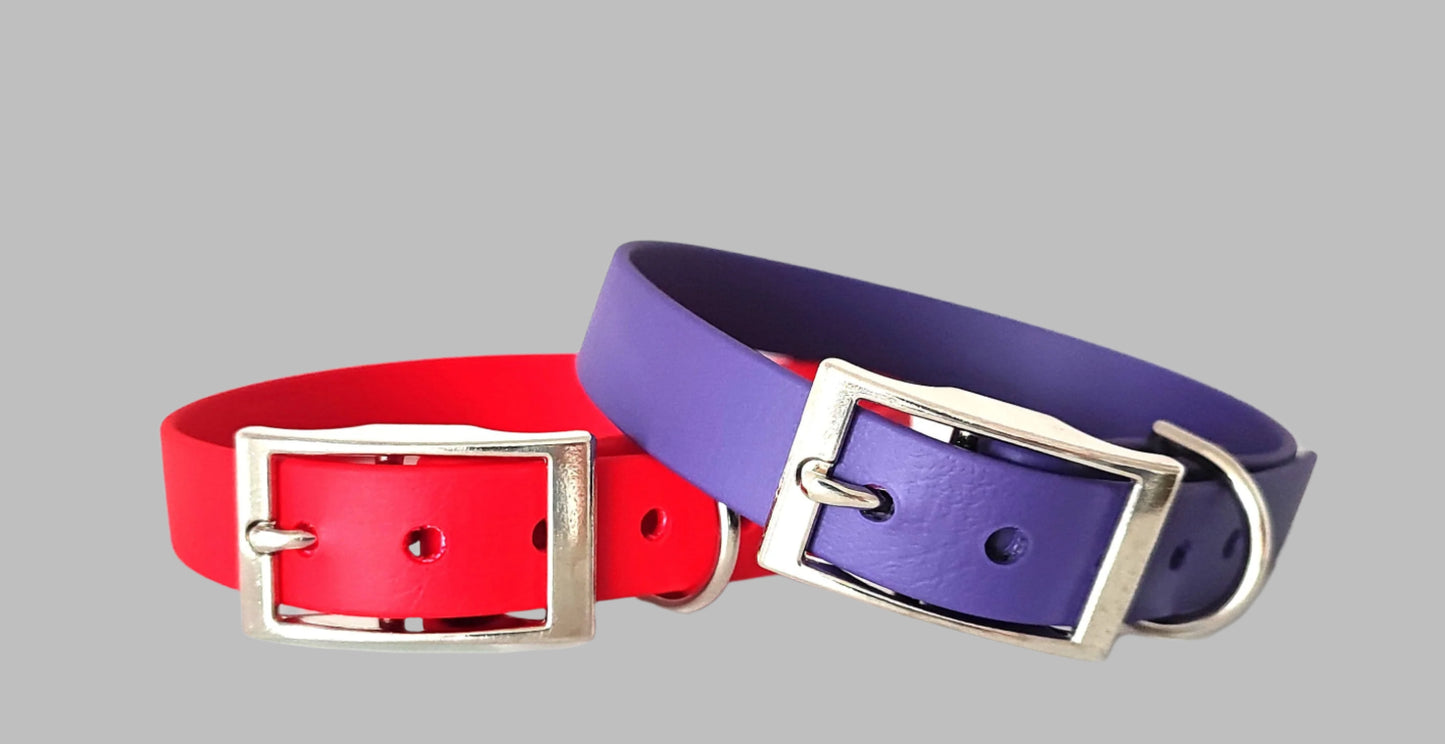 BioThane Adjustable Collar 19mm and 25mm (Standard or E-collar version)