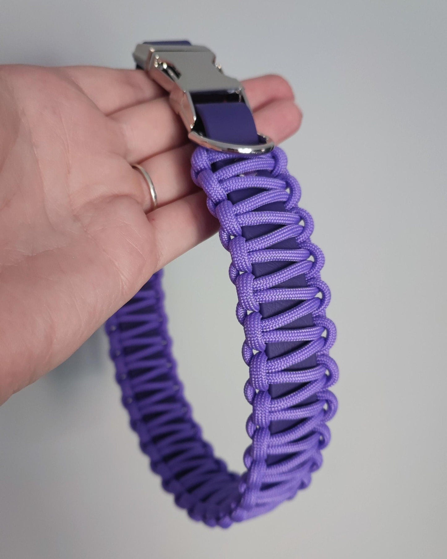 BioThane and Paracord Dog Collar