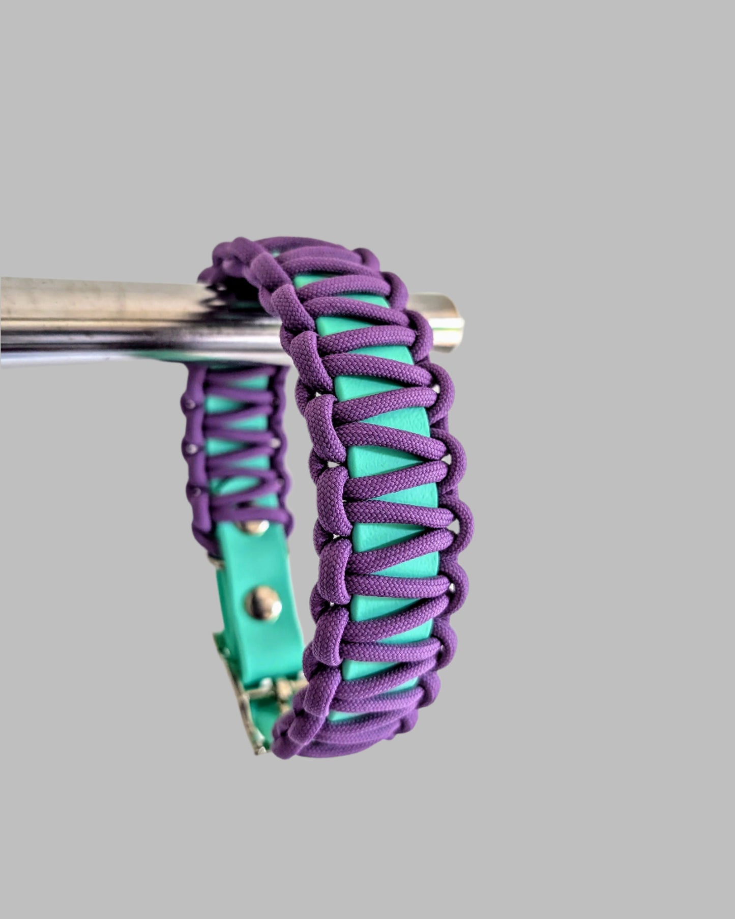 BioThane and Paracord Dog Collar